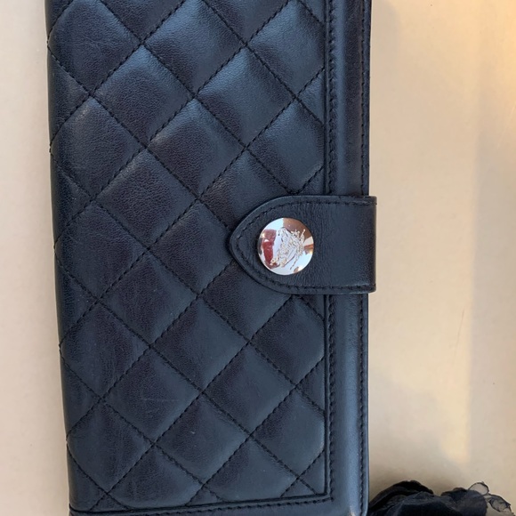 SOLD!💥Burberry continental wallet in lamb skin in very good condition - Picture 2 of 9